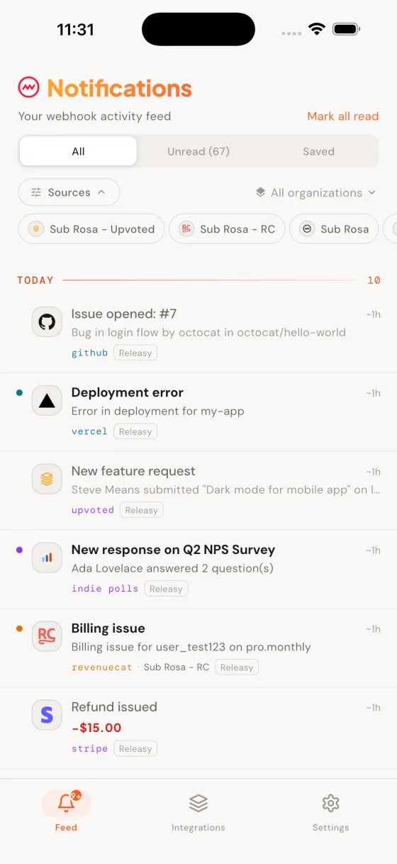 Notifications
